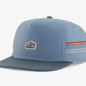 Patagonia Blue Cap with Multicolor Stripes